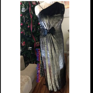 Vintage Evening Dress Natalie Aronson Sz 14/16